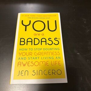 ⭐️ 3/$10 Self Help Book: You Are A Bad Ass